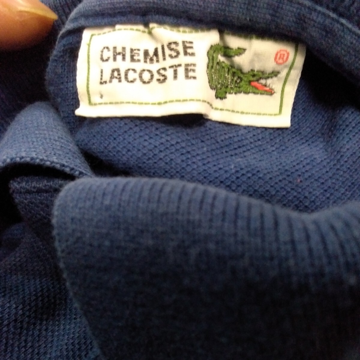 ラコステ CHEMISE LACOSTE/半袖ポロシャツ(4)の画像3