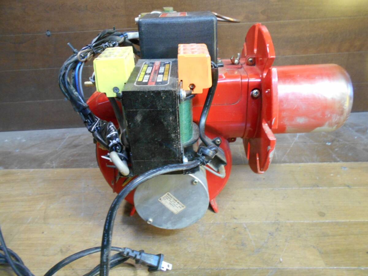 パイロットオイルバーナー ガンタイプ 100Ⅴ/200Ⅴ両用/石油 パイロットオイルバーナー ガンタイプ 100Ⅴ/200Ⅴ両用/石油