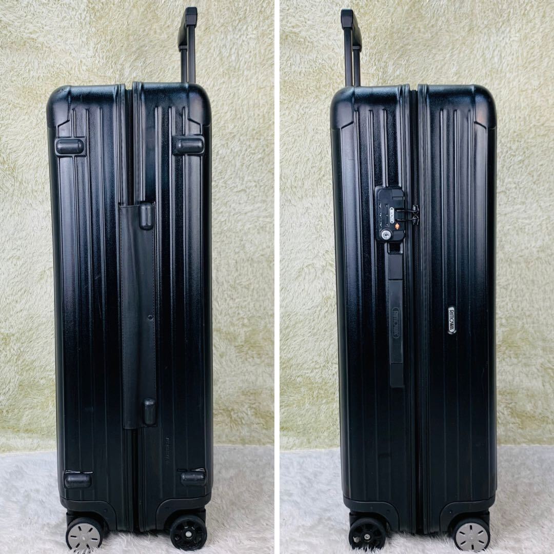 美品】RIMOWA リモワ SALSA サルサ 最大容量 104L 4輪 MW TSA 美品】RIMOWA リモワ SALSA サルサ 最大容量 104L 4輪 MW TSA
