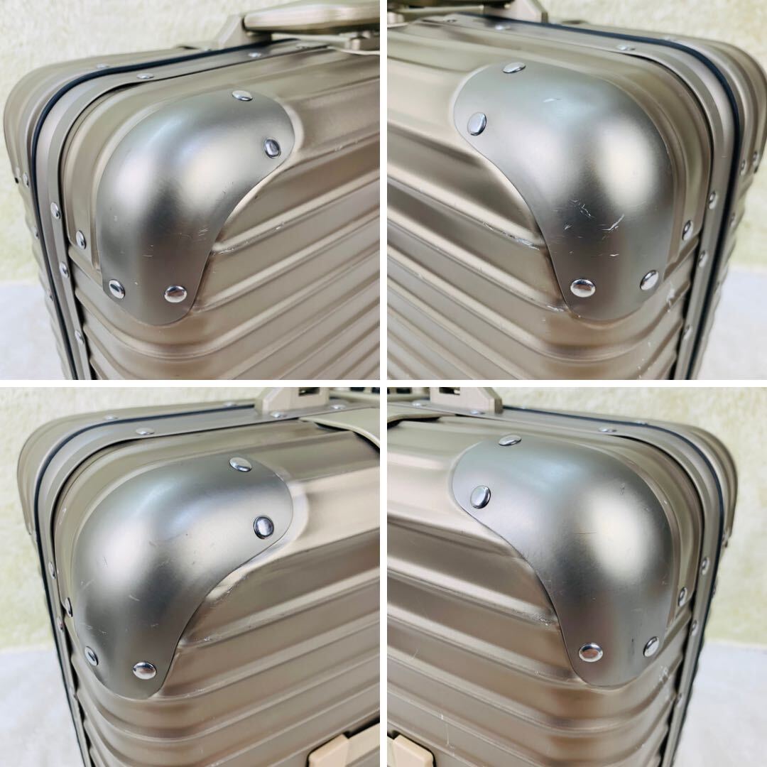 美品】RIMOWA リモワ TOPAS トパーズ Business MW ビジネス 美品】RIMOWA リモワ TOPAS トパーズ Business MW ビジネス