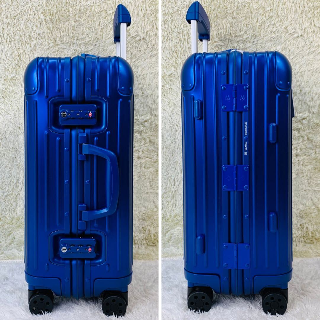 現行【新品未使用】RIMOWA リモワ ORIGINAL オリジナル CABIN キャビン 35L 機内持ち込み Marine マリン ブルー 青 スーツ ケース キャリー_画像3