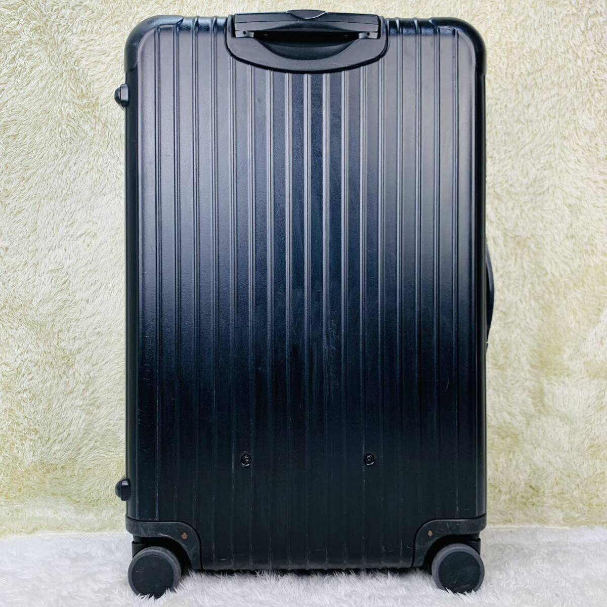 【人気モデル】RIMOWA リモワ SALSA サルサ 82L 4輪 MW マットブラック 艶消し黒色 チェックインL 大容量 超軽量 スーツ ケース キャリーの画像4