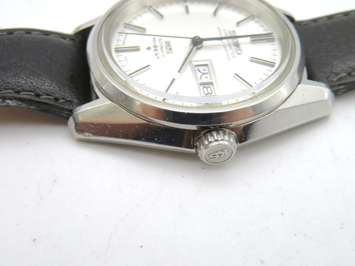 1円◆稼働◆ セイコー シルバー 自動巻き ユニセックス 腕時計 M919_画像2