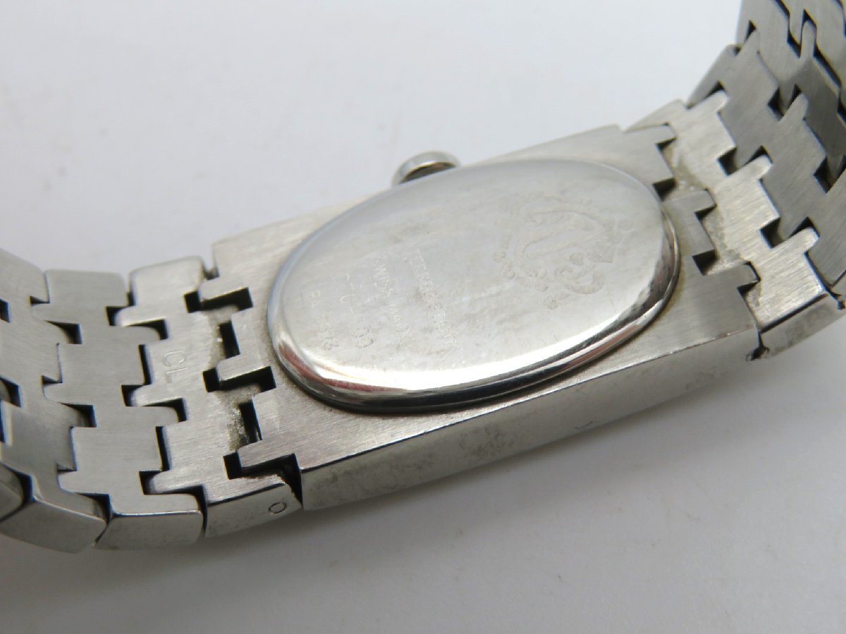 1円◆稼働◆ Dior D70-100 シルバー クオーツ レディース 腕時計 M937_画像4