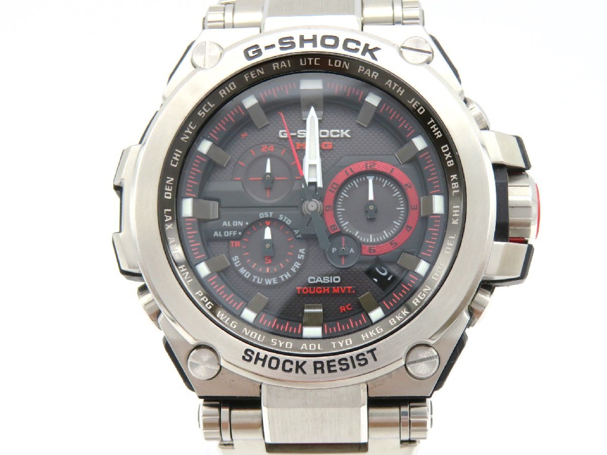 1円◆稼働◆ カシオ MTG-S1000D Gショック ブラック クオーツ メンズ 腕時計 K36401_画像1