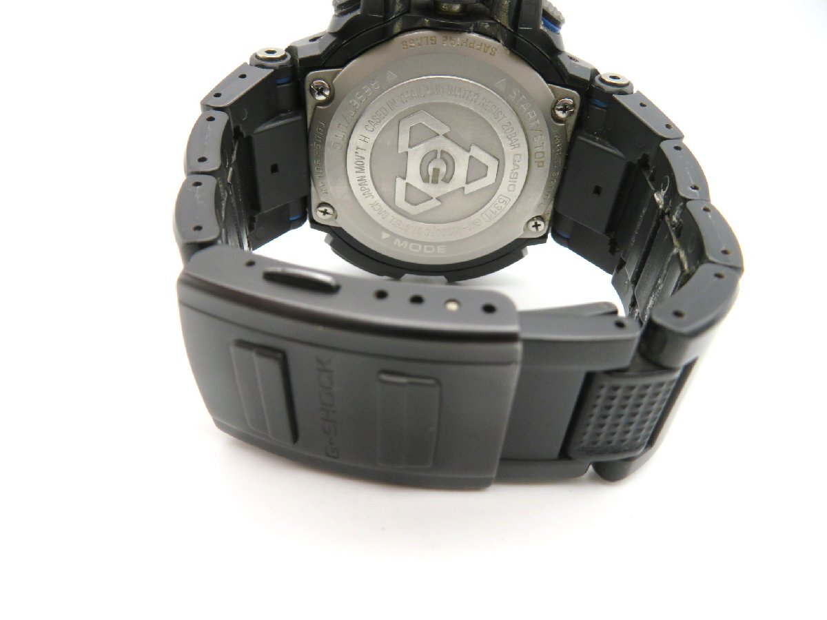 1円◆稼働◆ カシオ GW-A1100FC G-SHOCK ブラック ソーラー メンズ 腕時計 コマ K55705_画像5