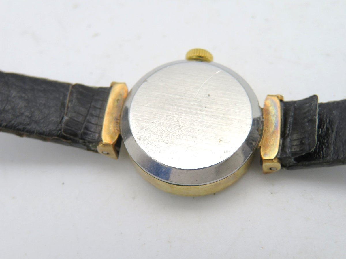 1円◆稼働◆ オメガ デビル ゴールド 手巻き レディース 腕時計 K75204_画像3