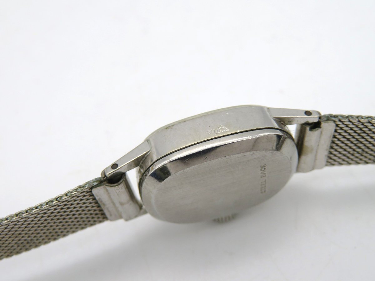 1円◆稼働◆ オメガ ジュネーブ シルバー 手巻き レディース 腕時計 K75508_画像4