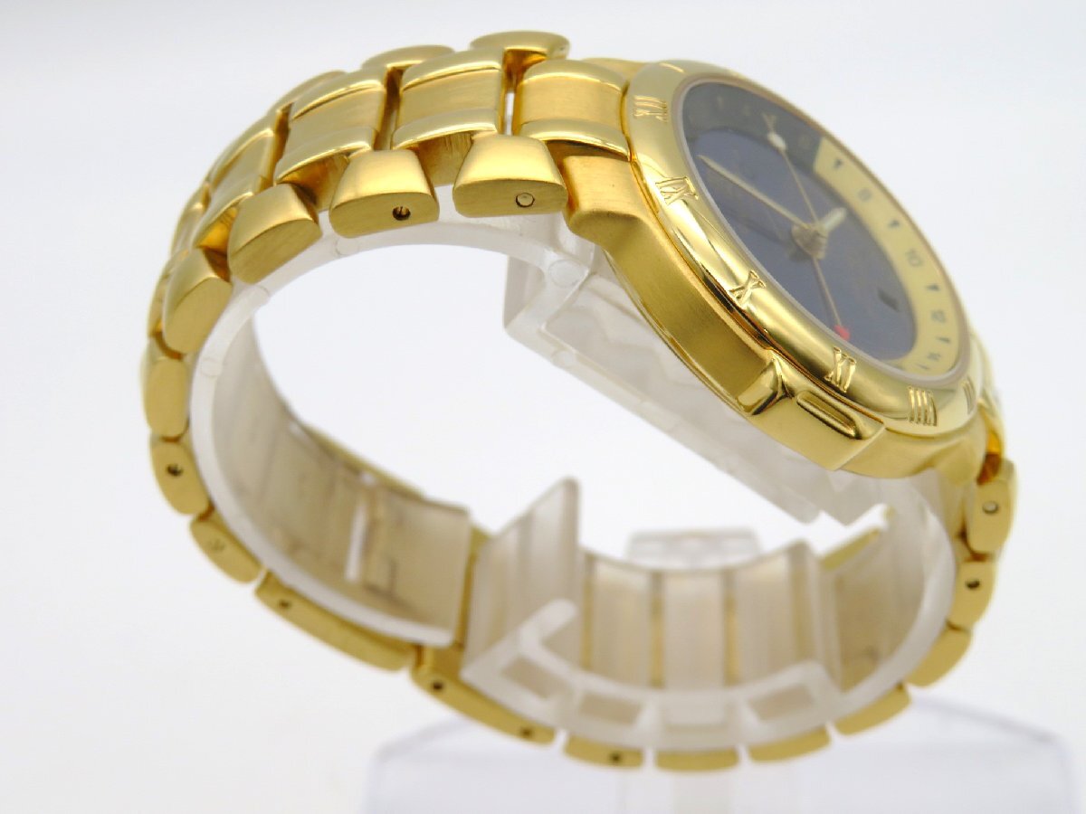 1円◆稼働◆ モーリス 18K 白 手巻き レディース 腕時計 K74103_画像3