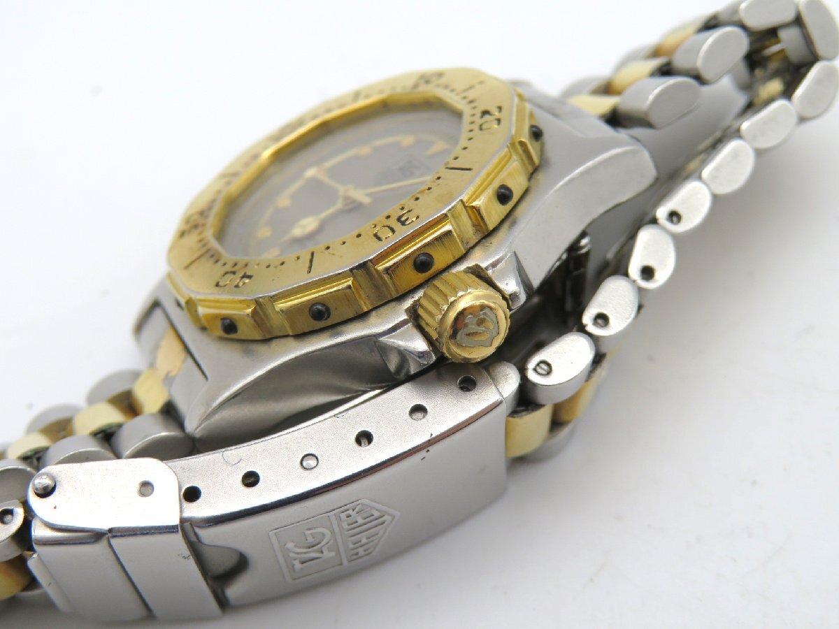 1円◆稼働◆ タグホイヤー 934.208 シルバー クオーツ レディース 腕時計 K76901_画像2