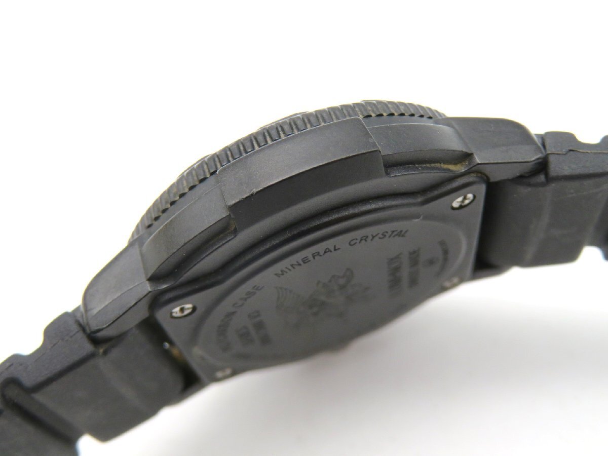 1円■ジャンク■ ルミノックス クリーム クオーツ メンズ 腕時計 K76001_画像4