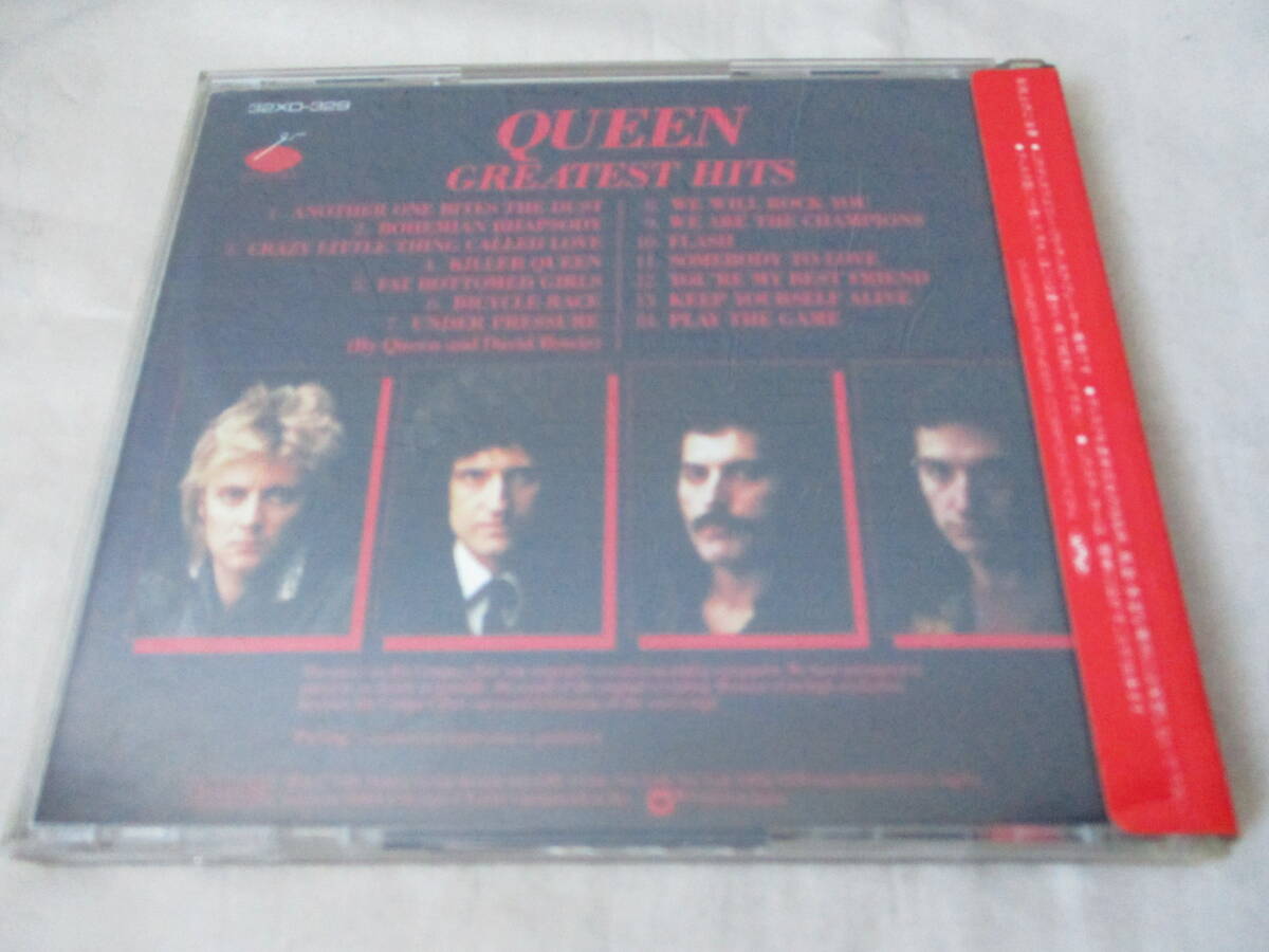 QUEEN Greatest Hits ‘86(original ’80) 国内シール帯付初期盤 32XD-329マトリックス”11A2 TO” ベスト 日本独自編集曲 全１４曲_画像6