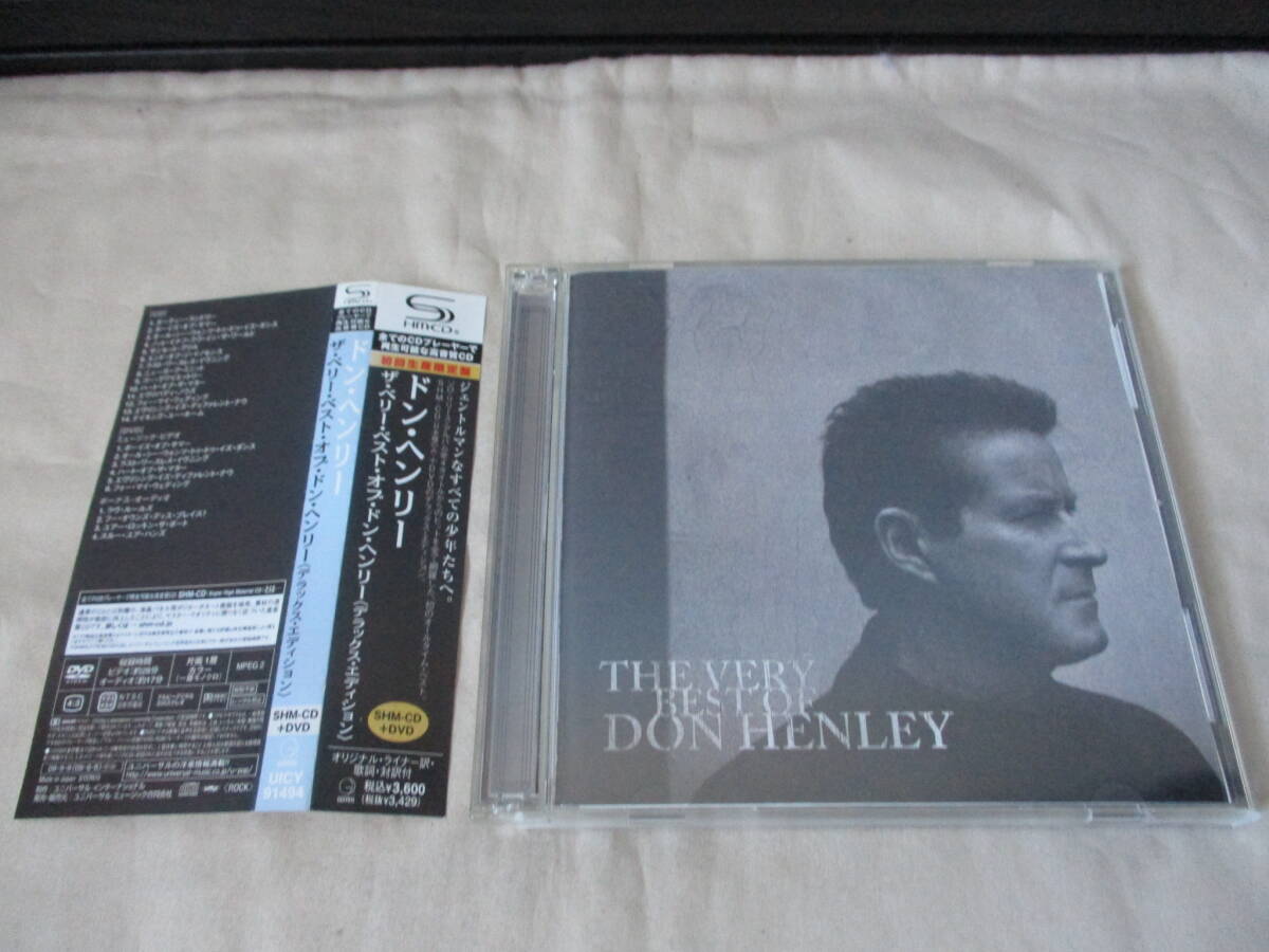 The Very Best Of DON HENLEY(デラックス・エディション) '09 初回生産限定盤 SHM-CD(全14曲)+DVD(ビデオ6曲＋ボーナス曲4曲) _画像1