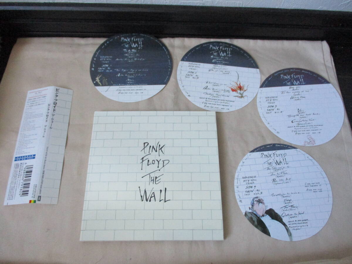 PINK FLOYD The Wall ‘01(original ’79) 完全生産限定盤 紙ジャケ リマスター LPレーベル・カード付_画像1