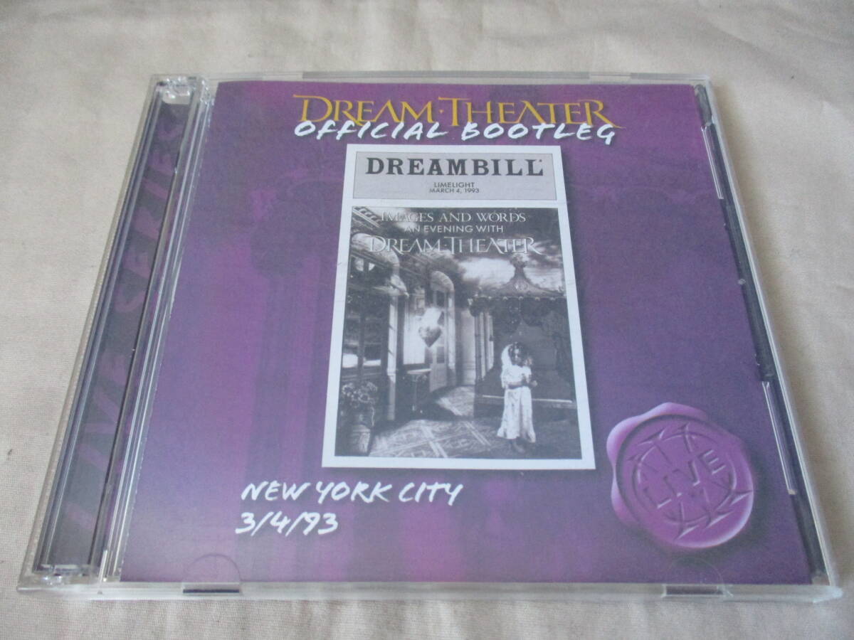DREAM THEATER New York City,3/4/93 Official Bootleg Live ’07 輸入盤 オリジナル 2枚組 全15曲 KeyはKevin Moore YTSEJAM RECORDS_画像1