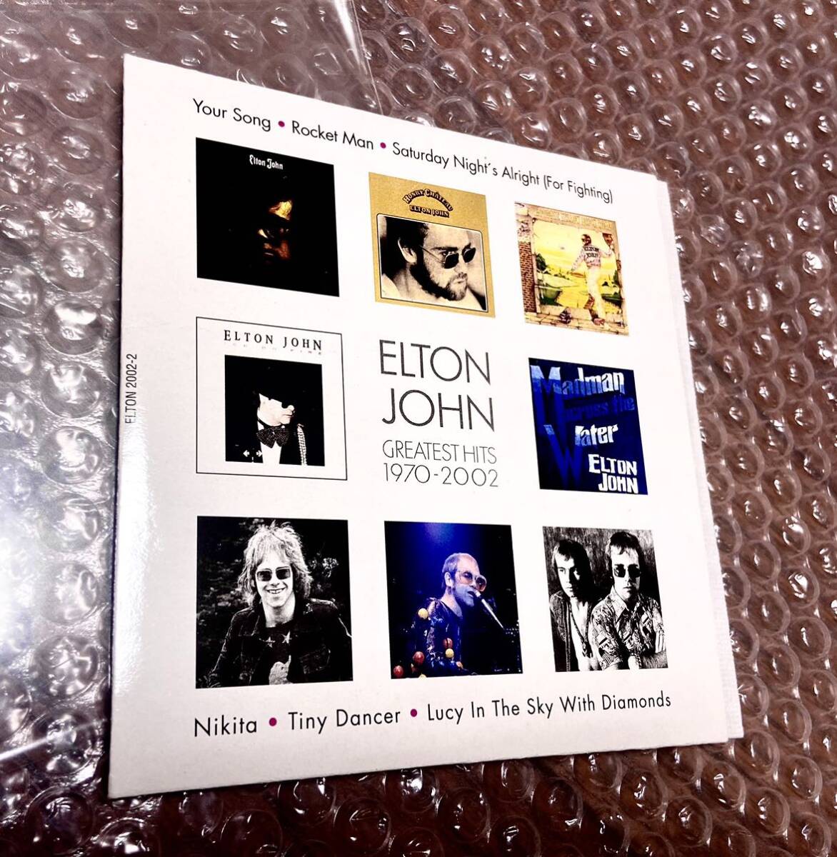 エルトン・ジョン　Elton John スペインプロモ特製CD 6曲　プロモオンリー 非売品　2002年　ELTON2002-2 SPAIN promo only CD_画像1