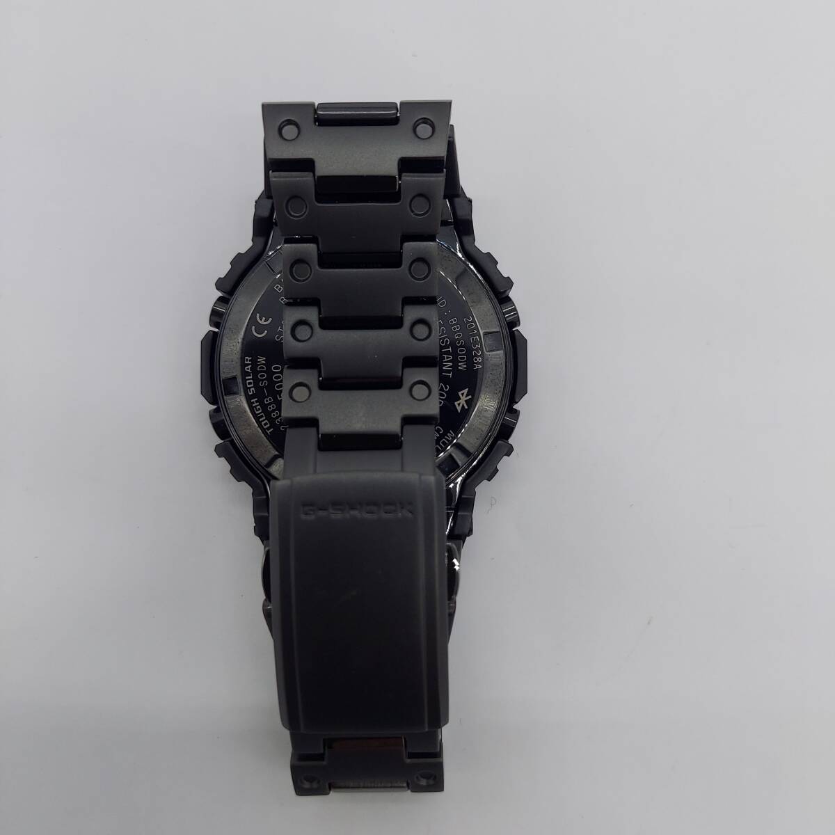 【美品/稼働品】CASIO G-SHOCK 3459 GMW-B5000 デジタル 電波ソーラー フルメタル／ステンレススチール 20BAR メンズ腕時計 (5777)の画像6