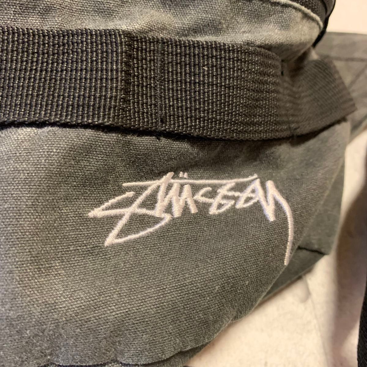 old stussy ウエストバッグ ボディバッグ y2k テック 90s