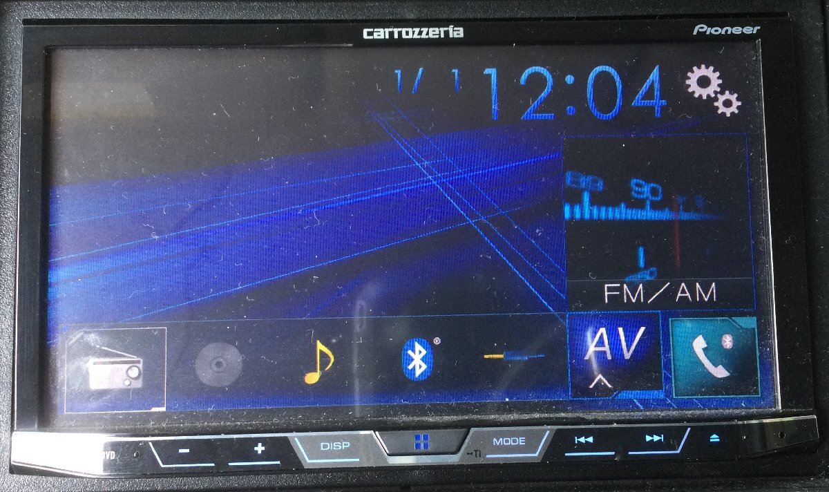 カロッツェリア FH-9200DVD ディスプレイ オーディオ パイオニア pioneer carrozzeria 動作確認済み 追加画像有_画像9