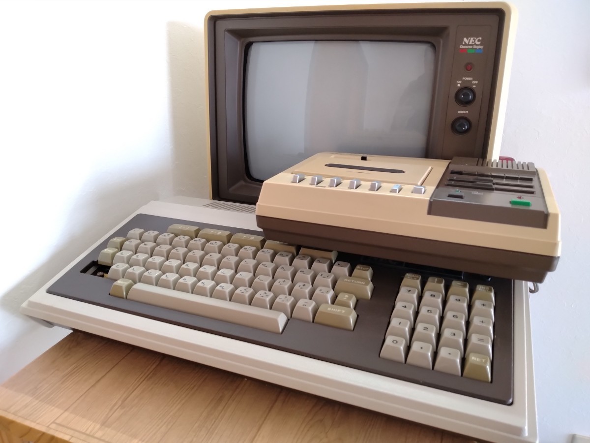 NEC/PC-8001・PC-8048K 【JC-1203D】　・PC-6082　３点まとめて_画像1