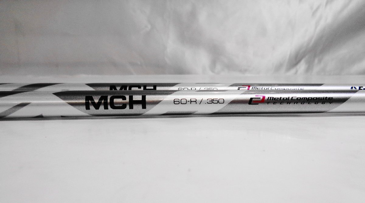 中古美品★フジクラ MCH 60/.350(R) ★ユティリティ用シャフト 2本★974mm/962mm 38.34in/37.87in_画像1