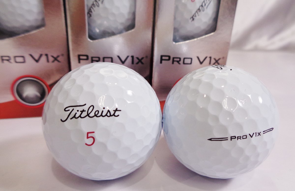 2023 タイトリスト■ PROV1x プロV1xボール ハイナンバー ホワイト■1ダース(箱なし)マーカー１個おまけ付き_画像2