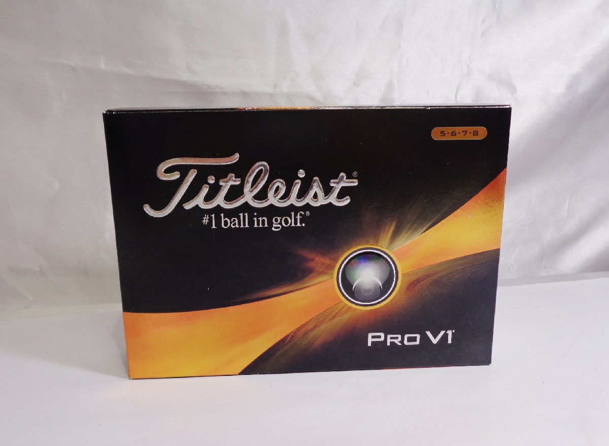 2023 タイトリスト■ PROV1 プロV1ボール ダブルナンバー ■1ダース_画像1