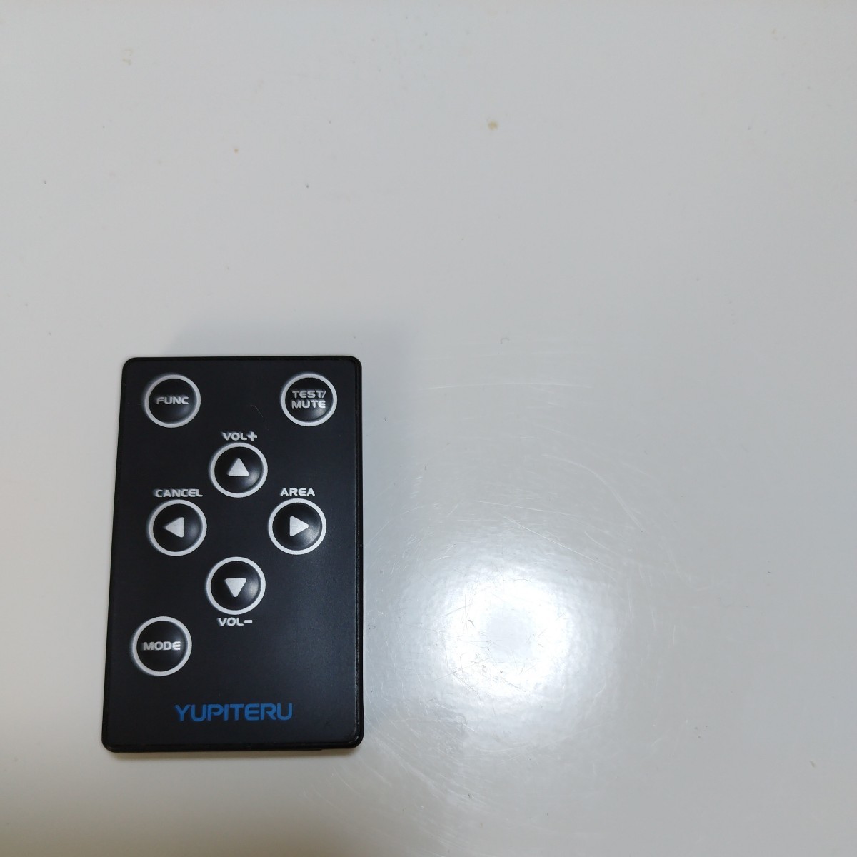 青7ボタン ユピテル レーダー探知機用 リモコン カード型　_画像1