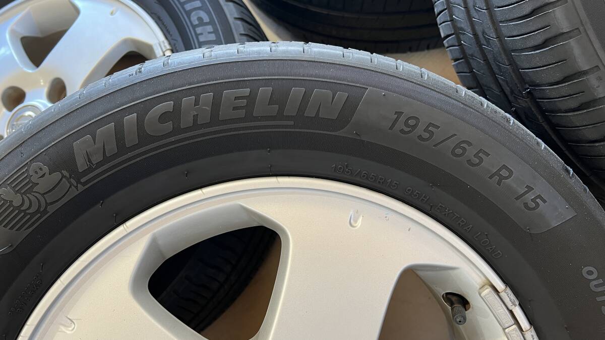 「t0022」セレナ純正　ホイール付タイヤ4本セット　15インチ　2021年製　MICHELIN_画像3
