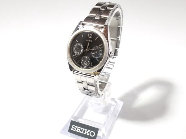 【Aa0】SEIKO/セイコー◇LUKIA/ルキア/5Y89-0A10/SSVB001◇1996年製♀レディース/三つ目カレンダー/美品_画像5