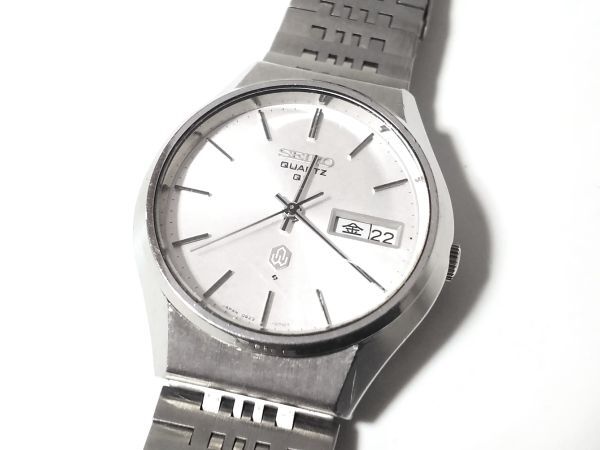 【Gt5】SEIKO/セイコー◇諏訪09クオーツ/0923-8010/QMQ020◇1975年製♂クオーツ/デイデイト/純正ブレス_画像6