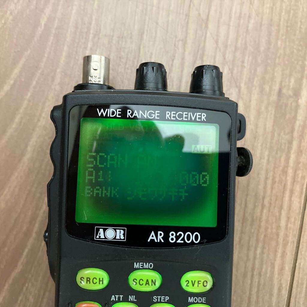 AOR AR8200 広帯域受信機 Yahoo!オークション - AOR製 広帯域受信機 AR8200 MK2