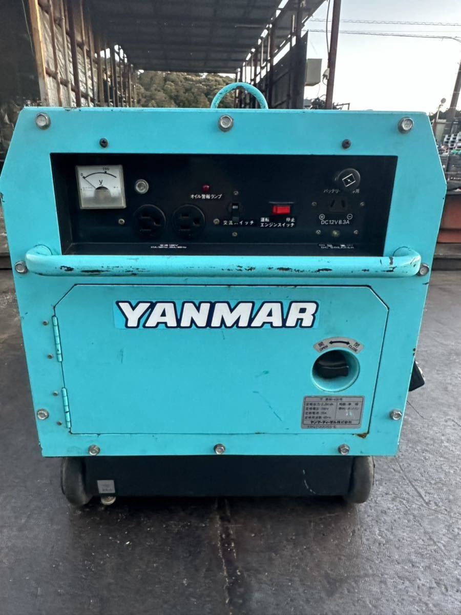 2. YANMAR 2.0KVA ガソリン発電機　防音型 YSG2000SS−6