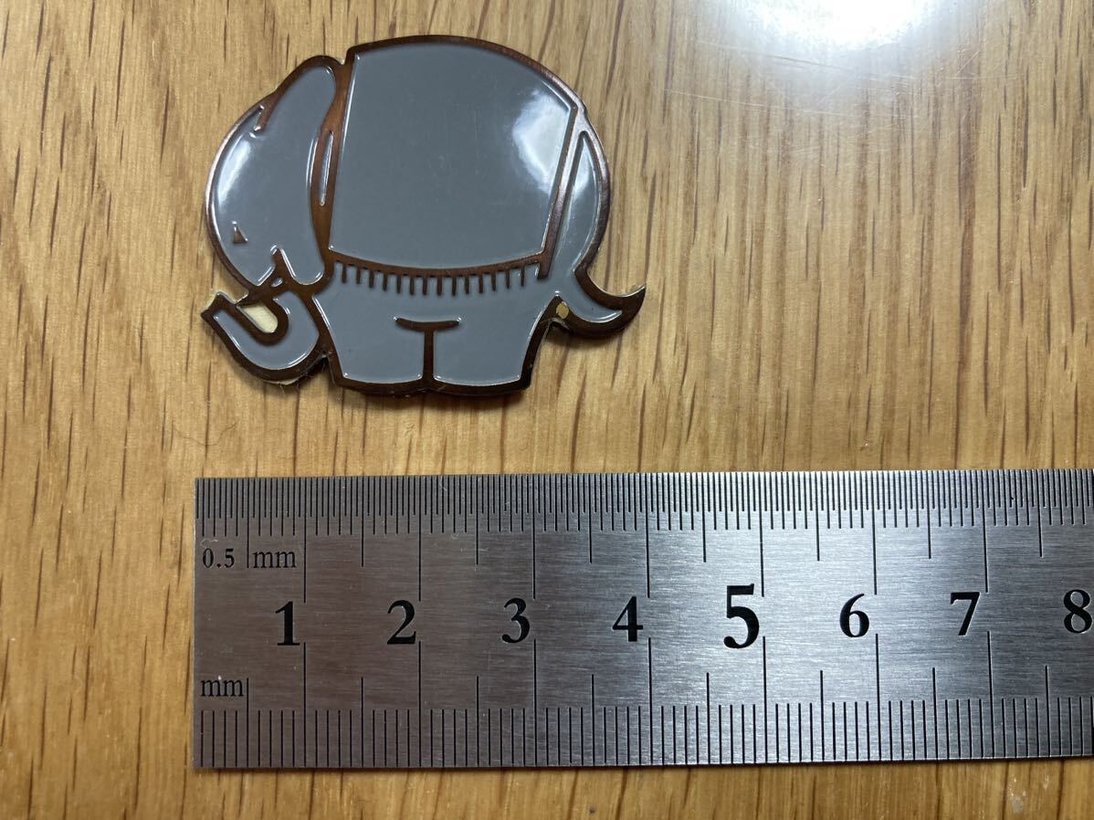 ducati Cagiva . Elephant elephant metal sticker F1 F3 900SS 900sl Monstar unused goods 