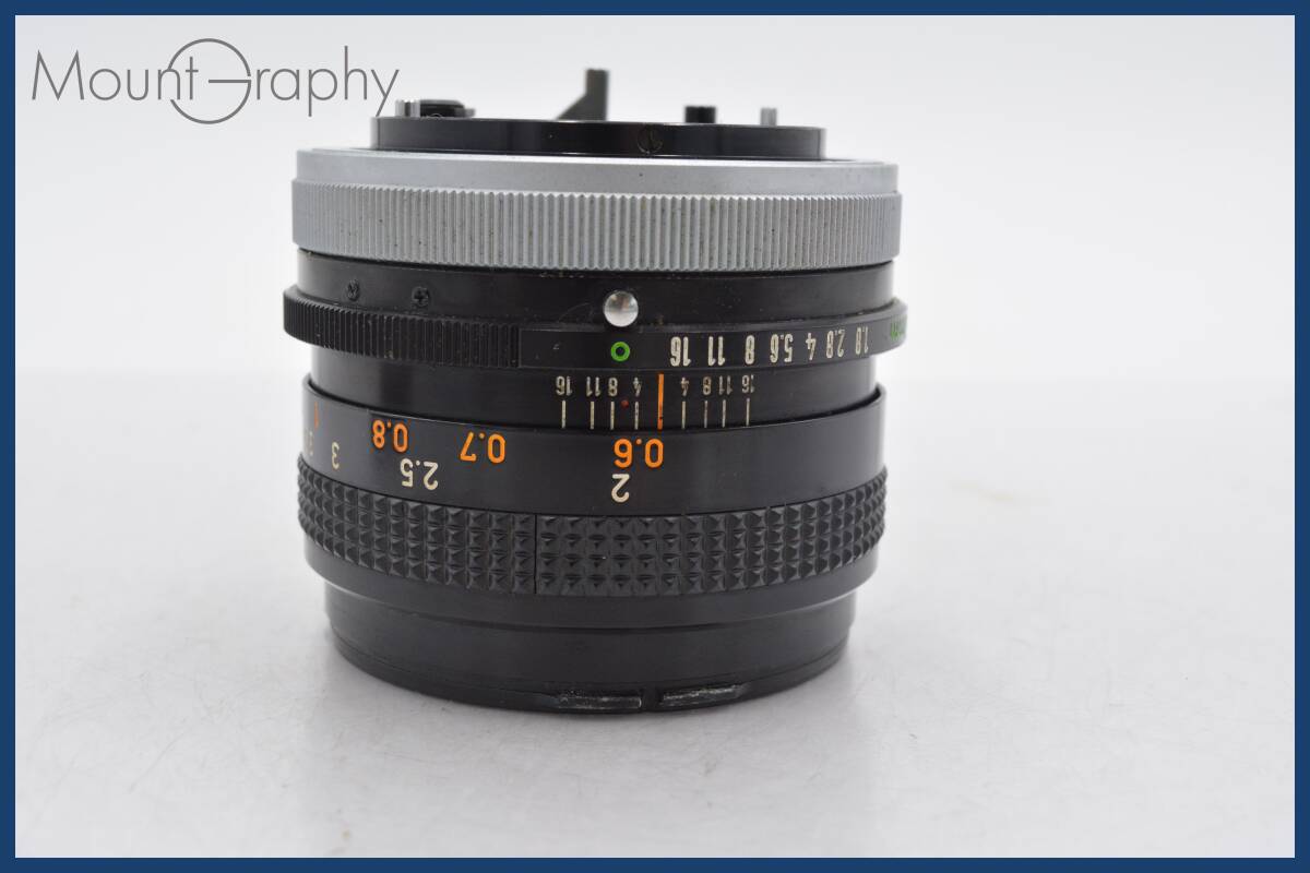 ★良品★ キヤノン Canon FD 50mm F1.8 S.C. レンズフィルター付 ★完動品★ 同梱可 #tk2731_画像2