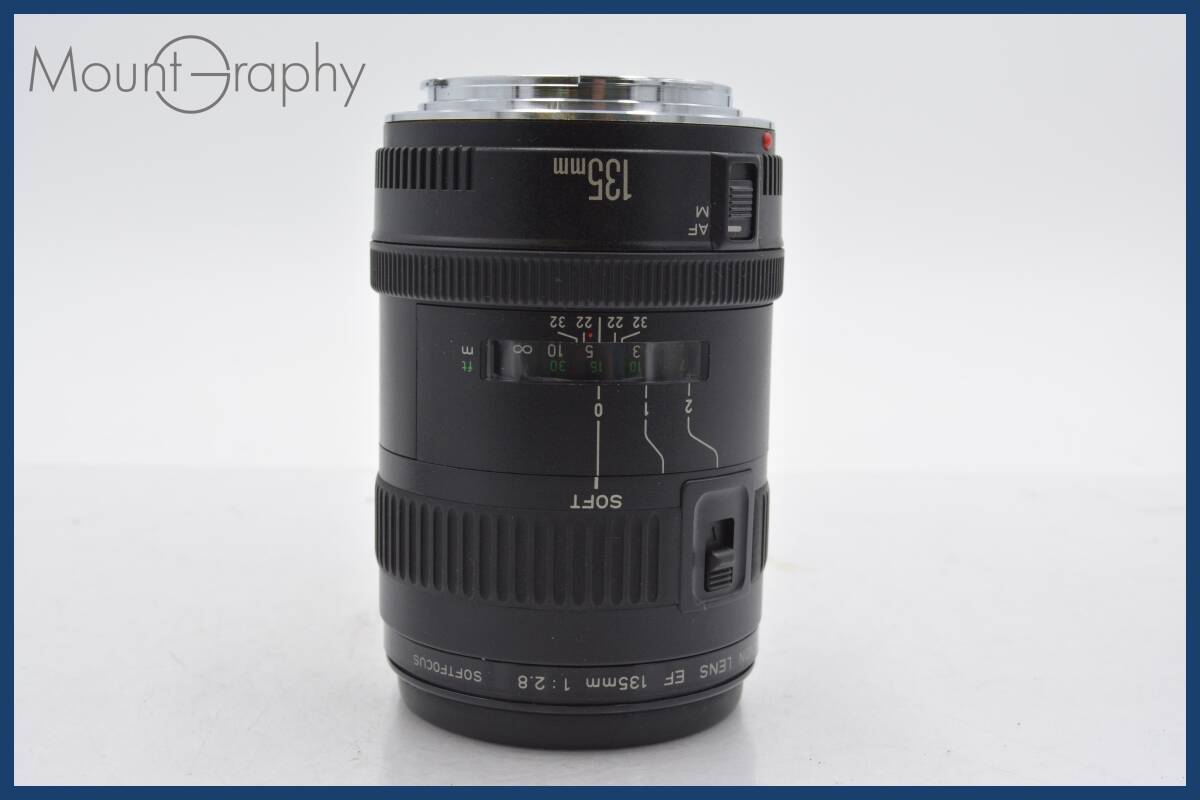 ★良品★ キヤノン Canon EF 135mm F2.8 SOFTFOCUS 後キャップ&レンズフィルター付 ★完動品★ 同梱可 #tk2755_画像2