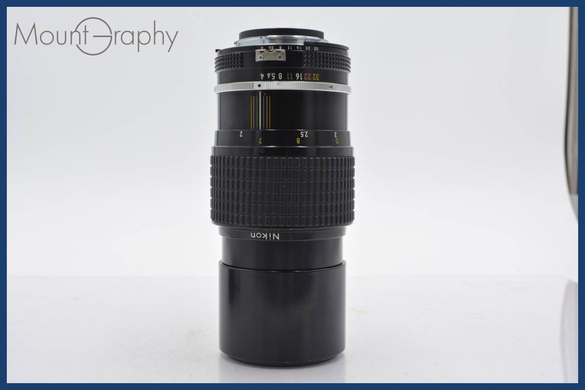 ★極上美品★ ニコン Nikon NIKKOR 200mm F4 Ai 後キャップ&レンズフィルター付 ★完動品★ 同梱可 #tk2758_画像2