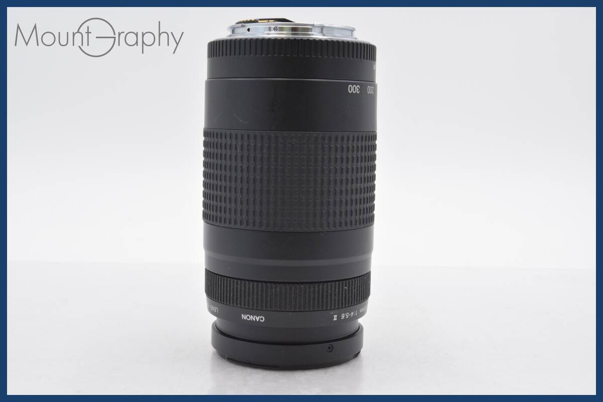 ★極上美品★ キヤノン Canon EF 75-300mm F4-5.6 II 後キャップ、フィルター付 ★完動品★ 同梱可 #tk2868_画像3