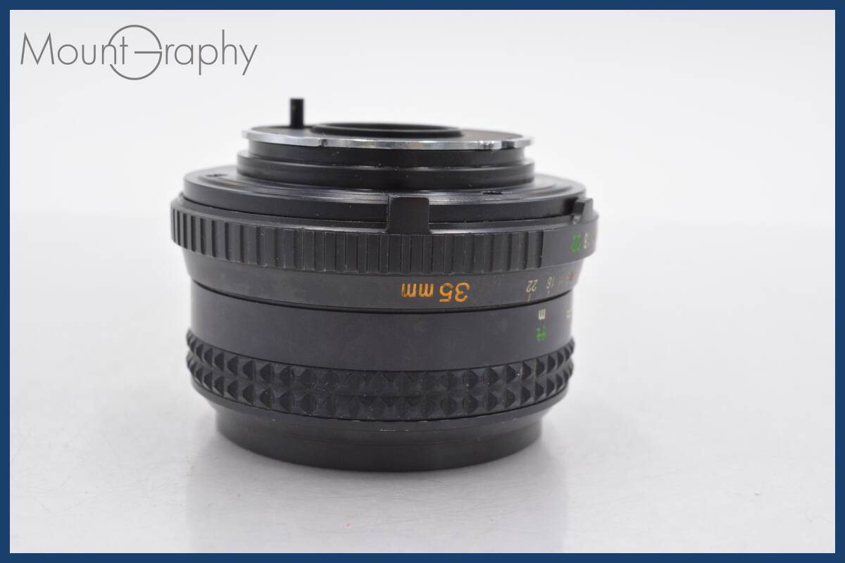 ★良品★ ミノルタ MINOLTA MD W.ROKKOR 35mm F2.8 ★完動品★ 同梱可 #tk2958_画像3