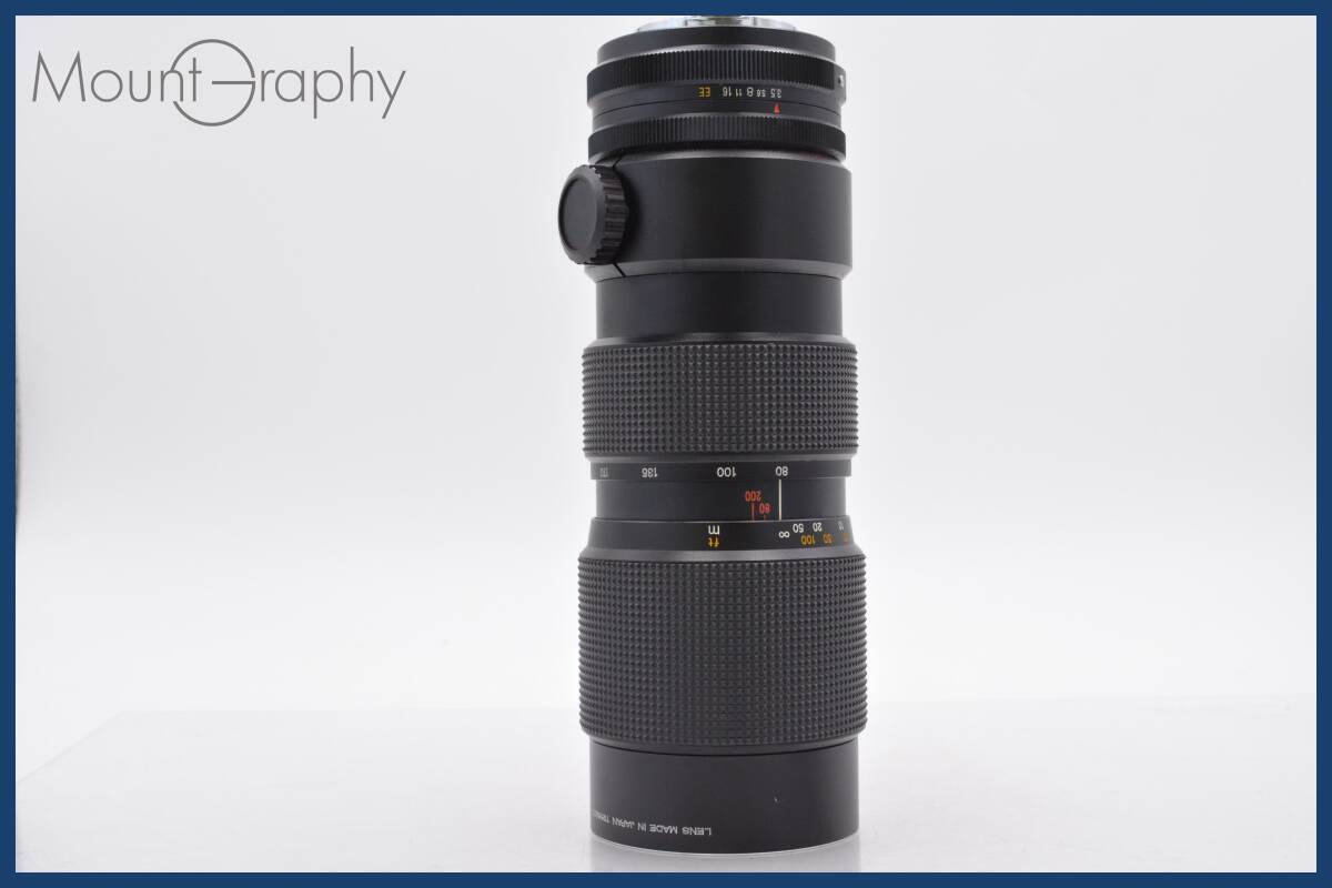 ★極上美品★ コニカ Konica Zoom-HEXANON AR 80-200mm F3.5 レンズケース、前後キャップ、フード付 ★完動品★ 同梱可 #tk3054の画像3