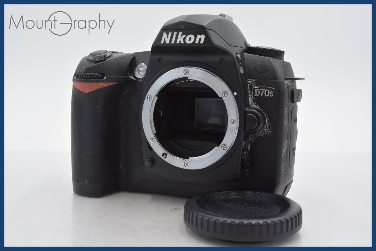 ★良品★ ニコン Nikon D70s ボディキャップ、バッテリーのみ付属 ★完動品★ 同梱可 #tk3074_画像1