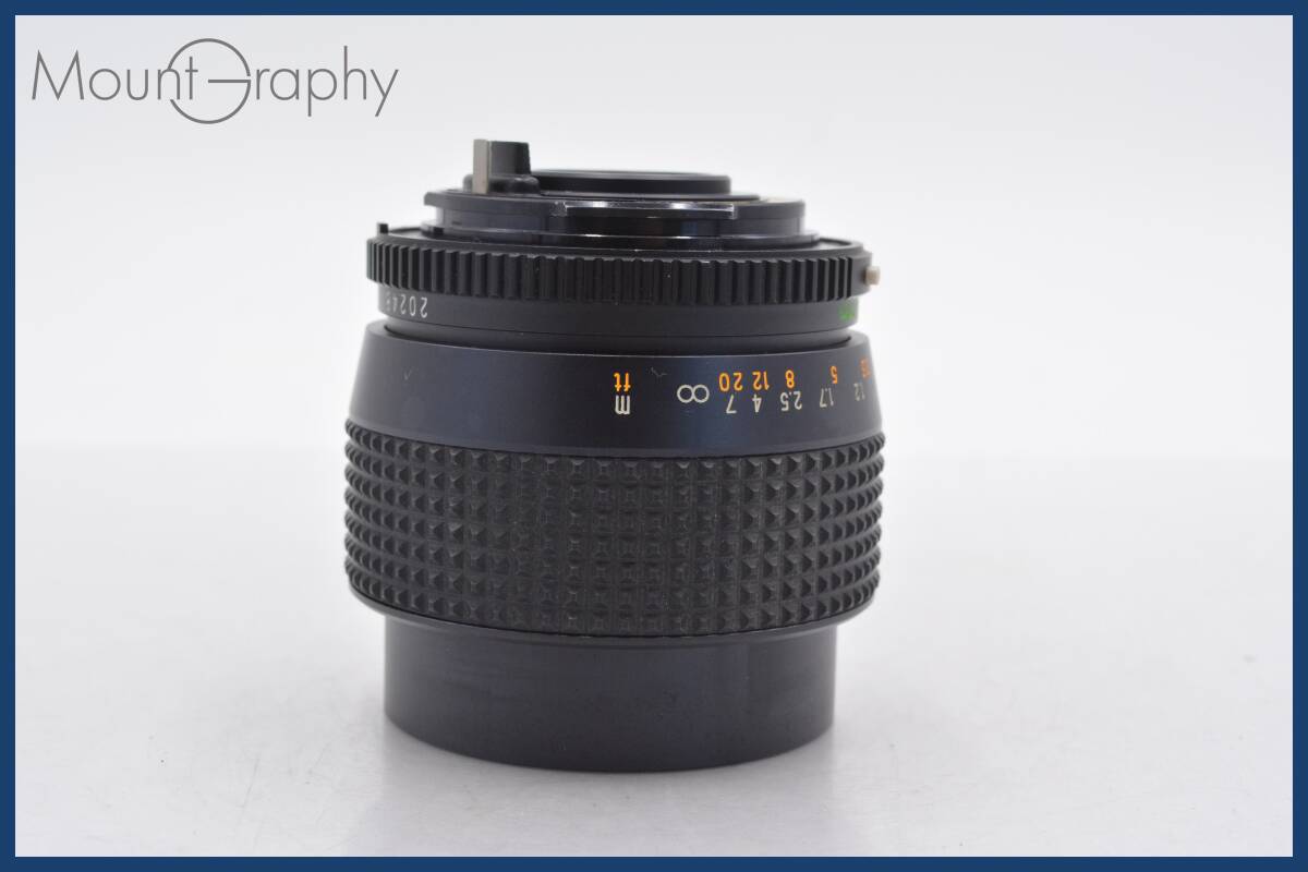 ★極上美品★ マミヤ Mamiya SEKOR ZOOM E 28-50mm F3.5-4.5 ミラクル ZEマウント ★完動品★ 同梱可 #tk3149_画像3