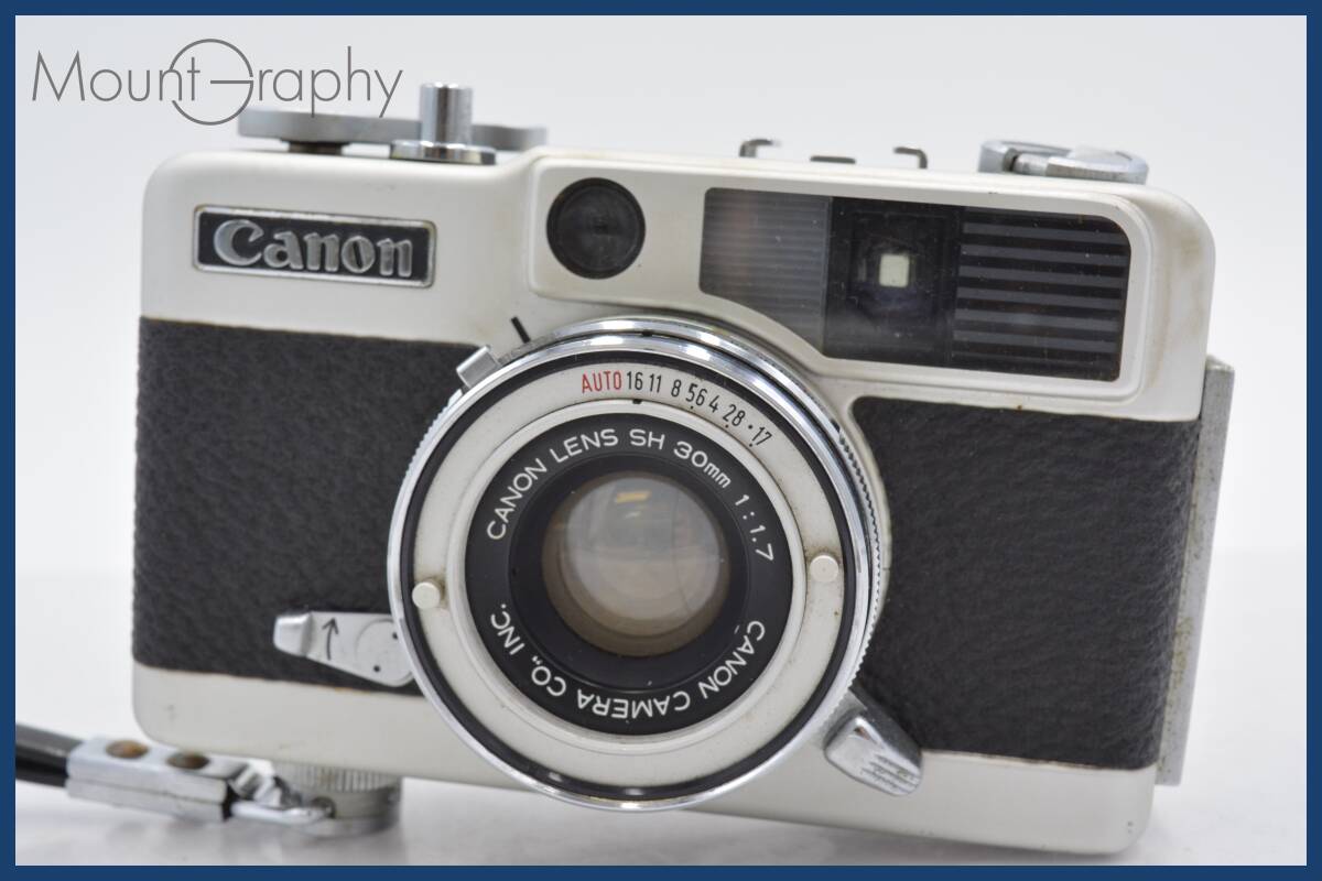 ★良品★ キヤノン Canon Demi EE17 30mm F1.7 ストラップ付属 同梱可 #tk2458r
