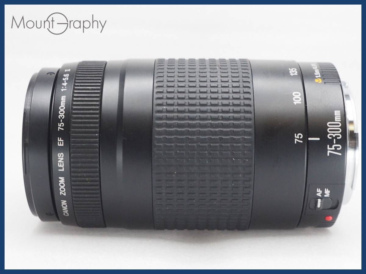 ★良品★ CANON キヤノン EF 75-300mm F4-5.6 II ★完動品★同梱可 前後キャップ付 #i6204_画像5