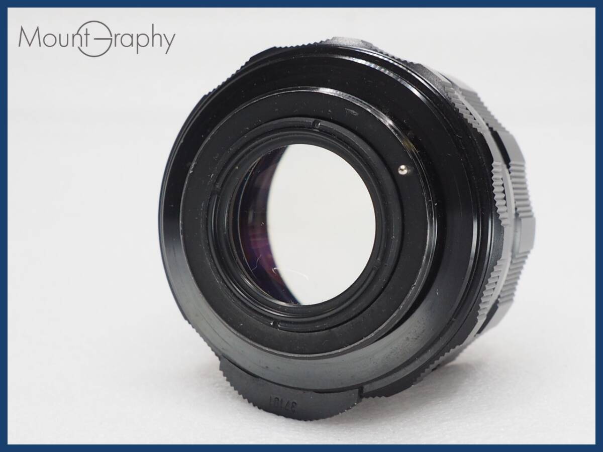 ★良品★ PENTAX ペンタックス Super-Takumar 55mm F1.8 ★完動品★同梱可 前キャップ付 #i6223_画像2