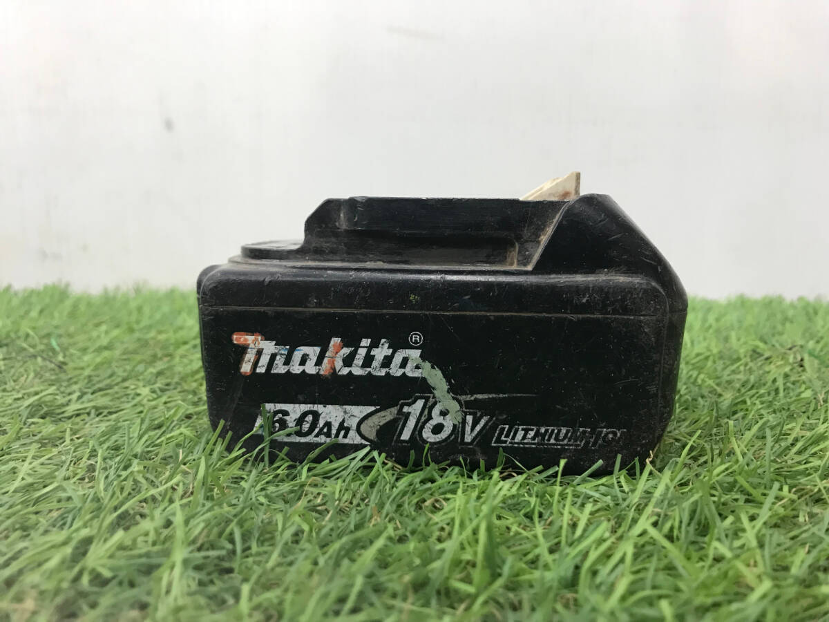 【中古品】makita(マキタ) 18V6.0Ahリチウムイオンバッテリー残量表示付 BL1860B (A-60464) IT0PUH45KZFO_画像1