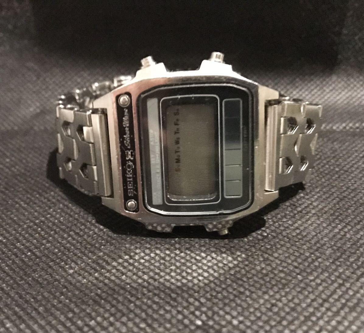 SEIKO Sliver Wave A628-5030 アラーム クロノグラフ デジタル クォーツ 腕時計 超希少品 シルバーウェーブ_画像1