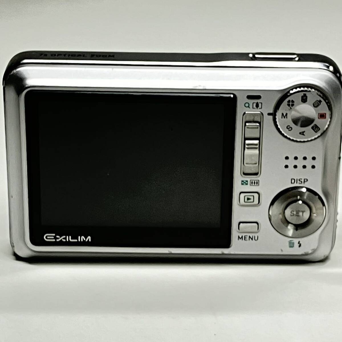 1円〜 2M CASIO デジタルカメラ EXILM EX-V7 7×OPTICAL ZOOM コンパクトデジタルカメラ カシオ バッテリー付き 動作未確認 7.2MEGA PIXELSの画像8