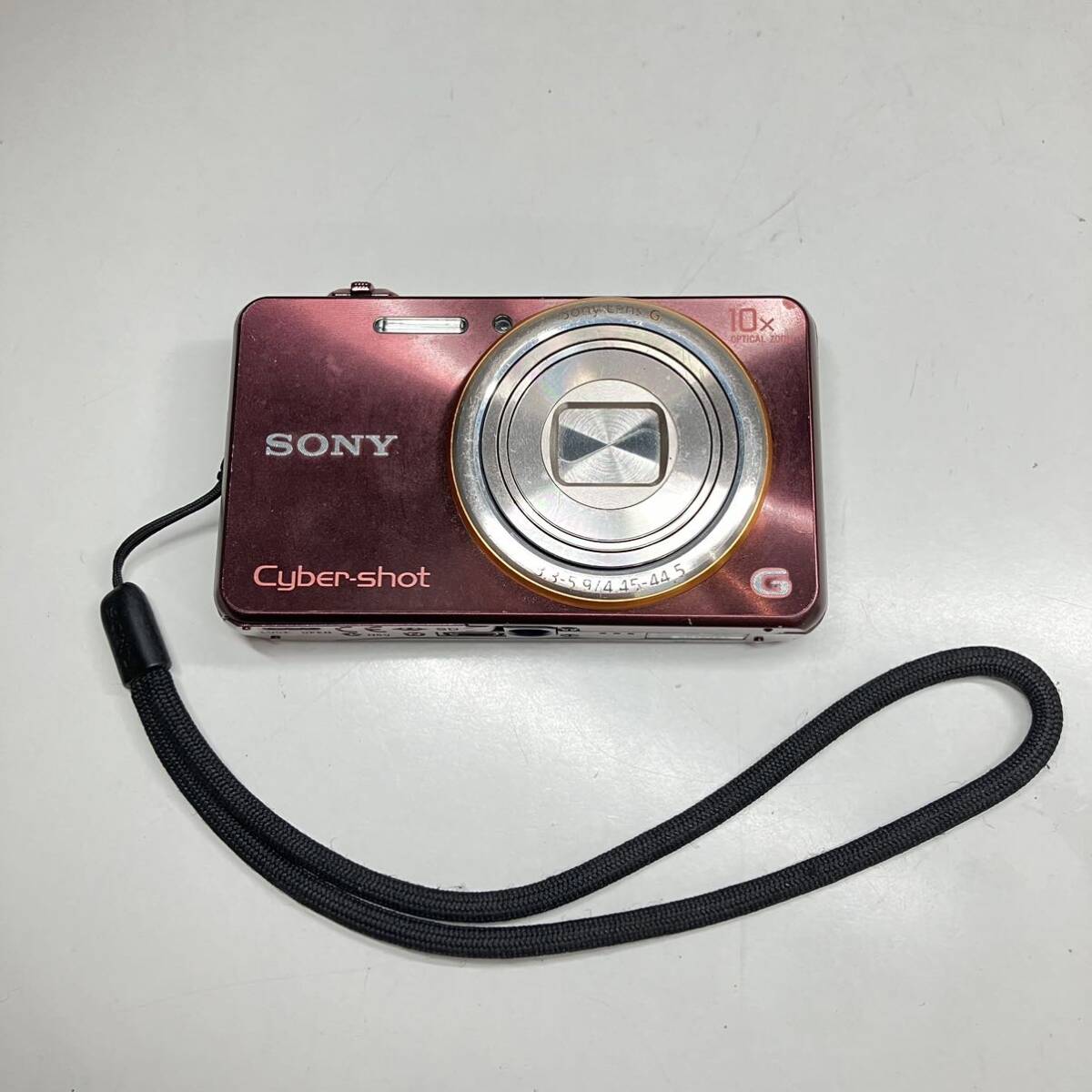 1円〜 2M SONY Cyber-shot デジタルカメラ DSC-WX100 ソニー サイバーショット バッテリー付き 動作未確認 ピンク 1820万画素デジカメ _画像1