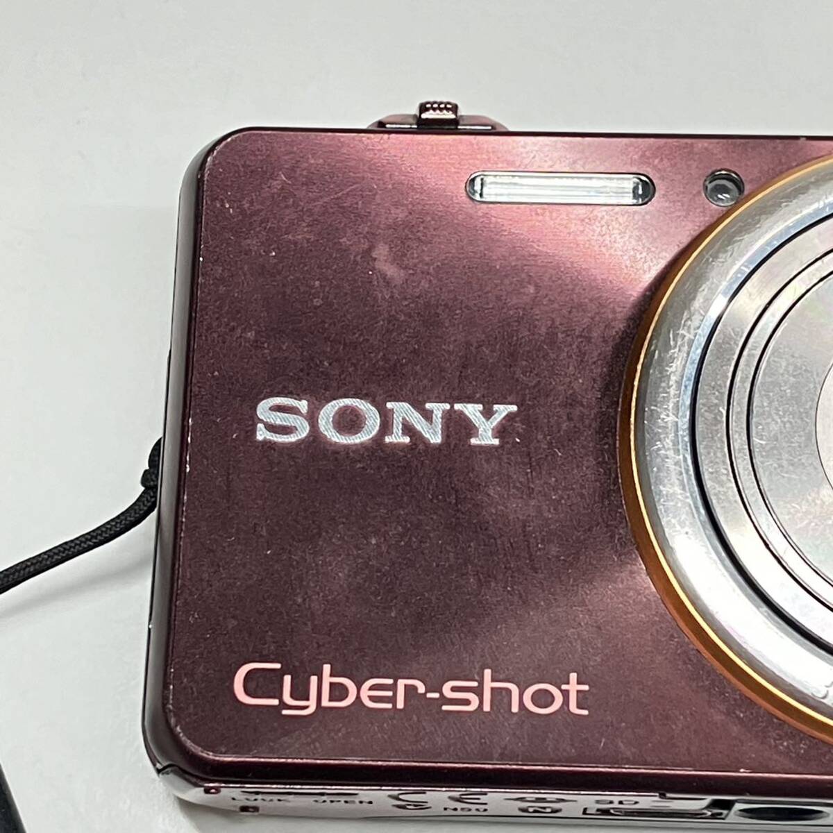 1円〜 2M SONY Cyber-shot デジタルカメラ DSC-WX100 ソニー サイバーショット バッテリー付き 動作未確認 ピンク 1820万画素デジカメ _画像2